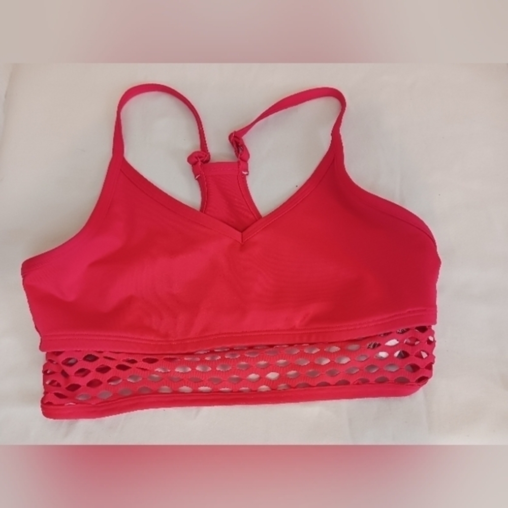 Victoria's Secret Pink Sports Bra with‎ Mesh Detail